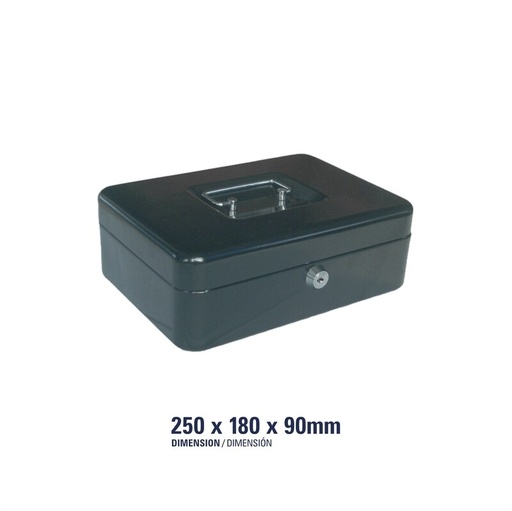 [00685] CAJA CHICA ST-04704-A 10PLG NG C/LLAVE