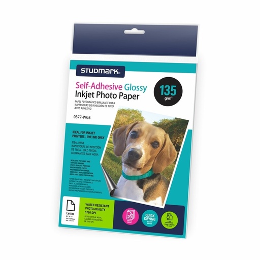 [04124           ] PAPEL FOTO ST-00377-WGS ADHESIVO 135G                       