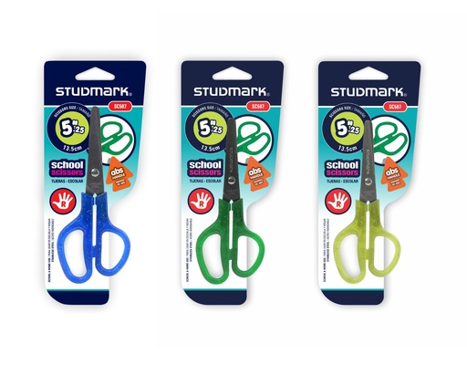 [04339] TIJERA ST-SC507 5.25" ESCOL. MGO.PLAST ESCAR