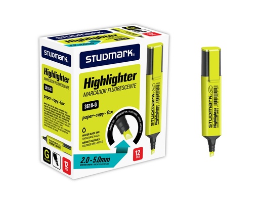 [04470] RESALTADOR ST-03618-G AM 12X1 RECT