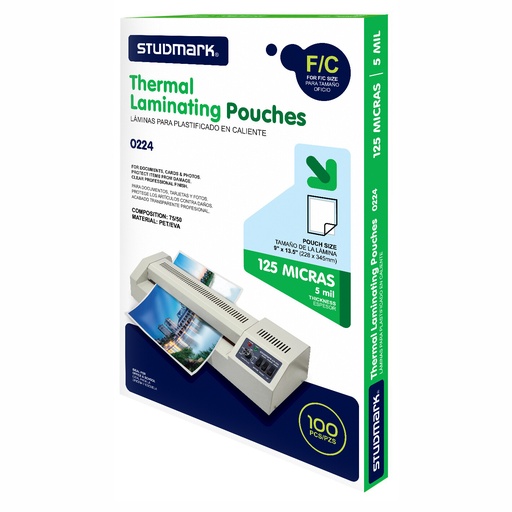 [04498] PLAST ST-00224 P/LAMINAR T/O 5mm 125MIC
