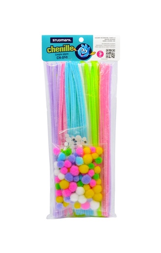 [04638] LIMPIA PIPA ST-CH-050 POMPOM/OJOS/ADH